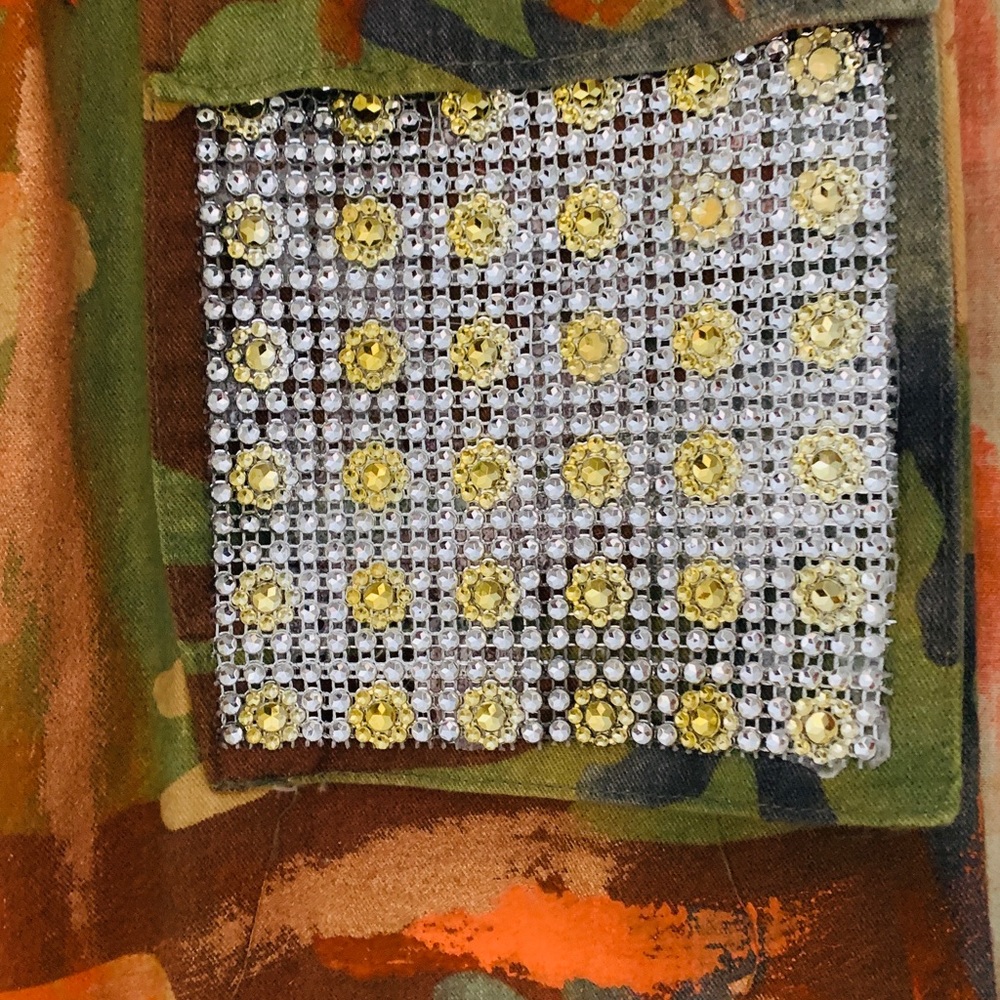 Custom Painted Army Fatigue Jacket (Not Included … - image 4